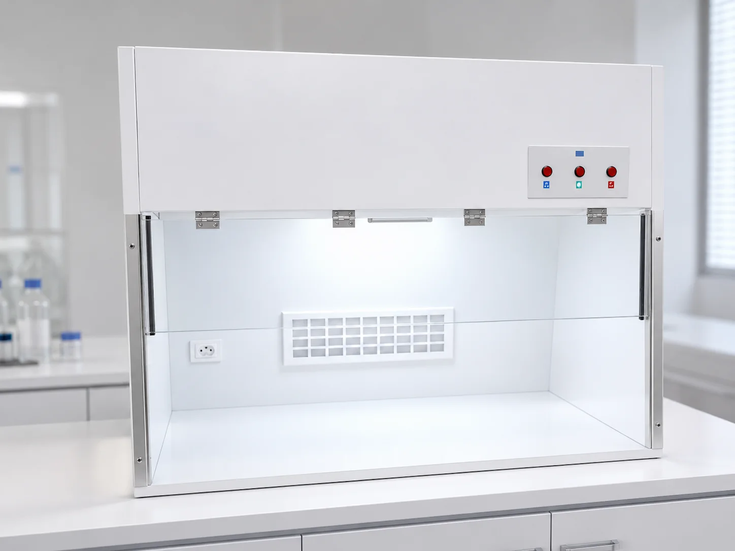 Cabine para farmácia de manipulação B1 com pressão negativa DLP Scientific Instruments