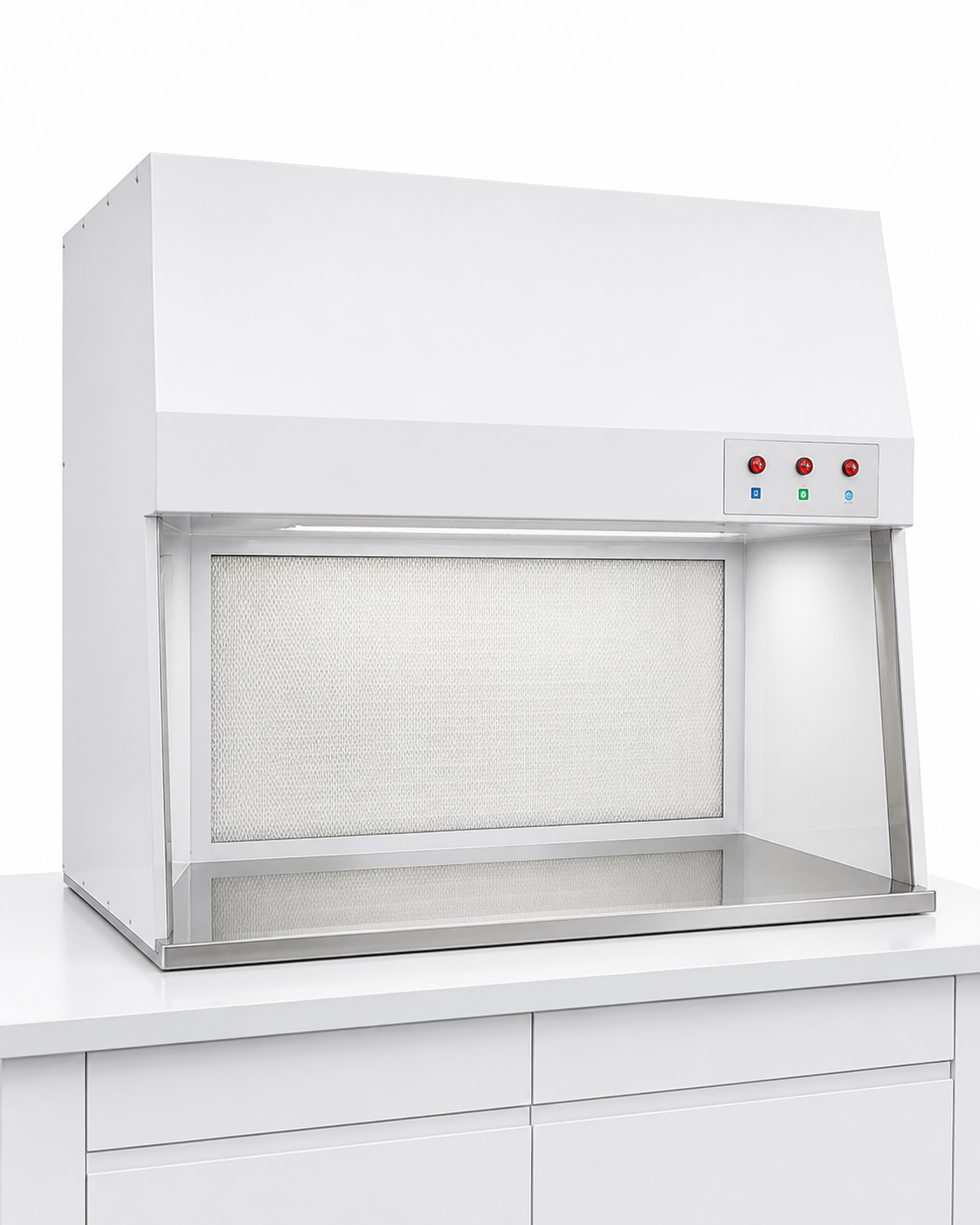 Capela de Fluxo Laminar Horizontal DLP para bancada laboratorial