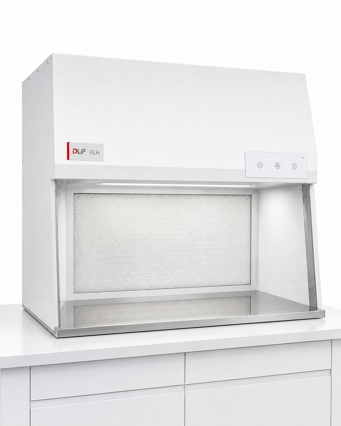 Capela de Fluxo Laminar Horizontal DLP para bancada laboratorial